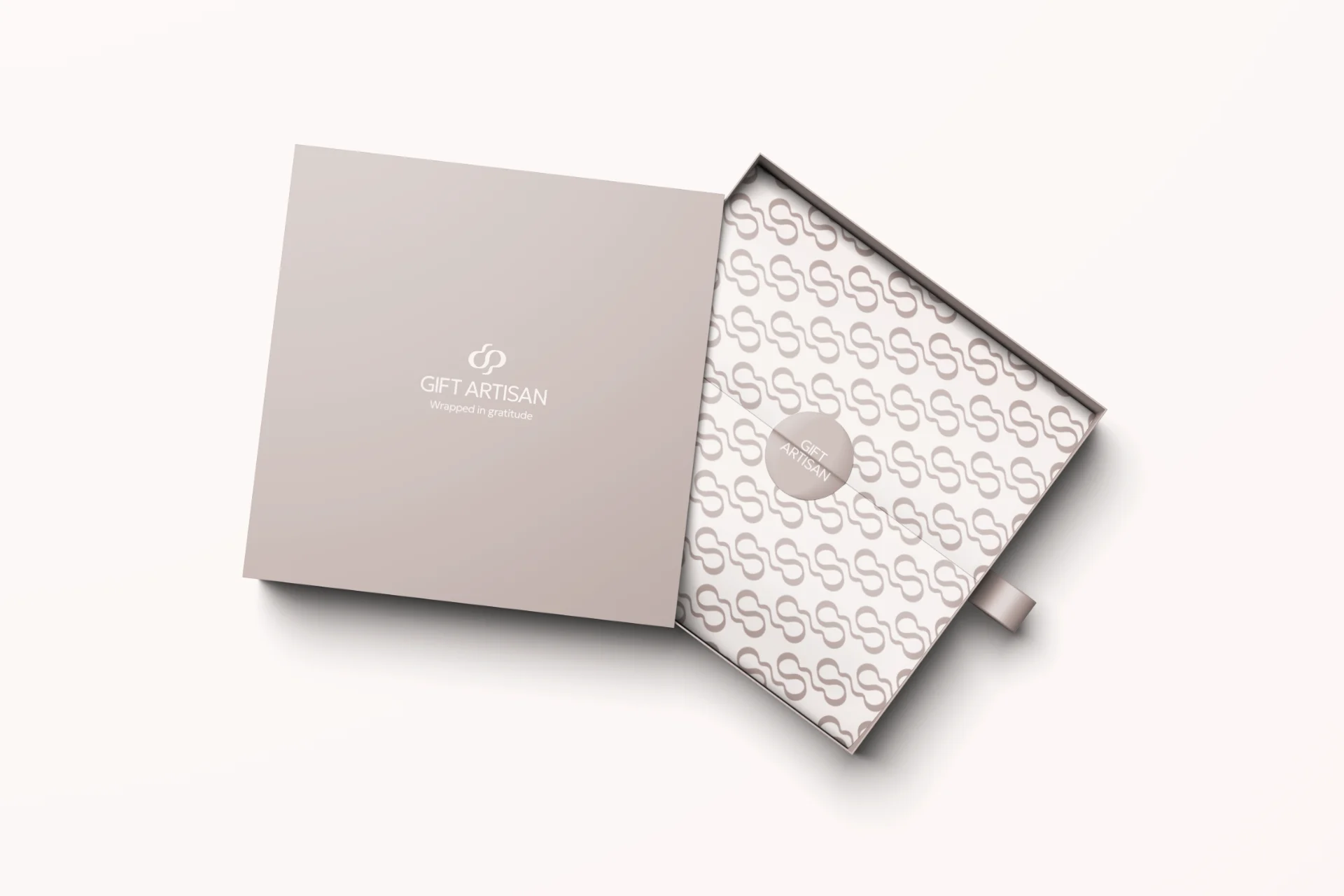The Gift Artisan Pachaging Mockup